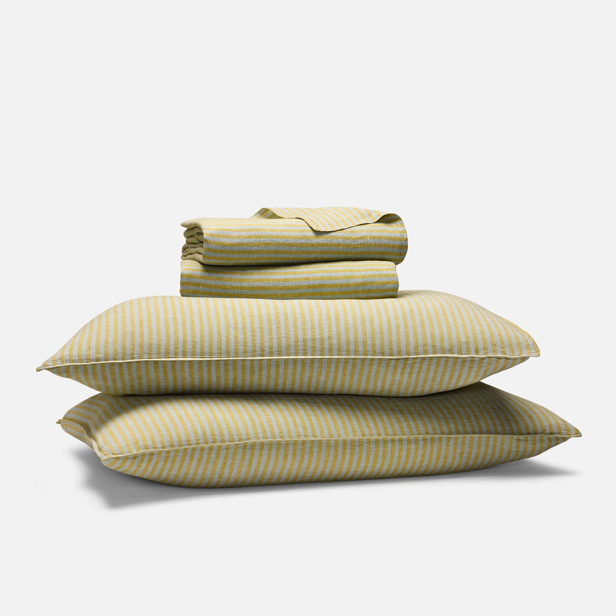 Washed European Linen Core Sheet Set L4