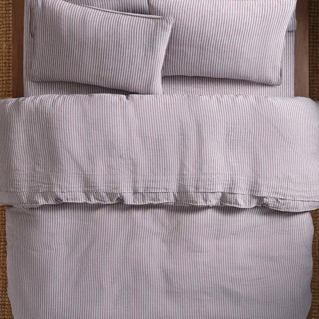 Washed European Linen Duvet Set F1