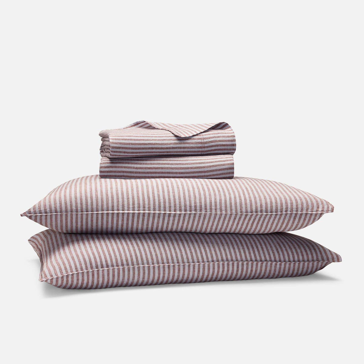 Washed European Linen Core Sheet Set L4