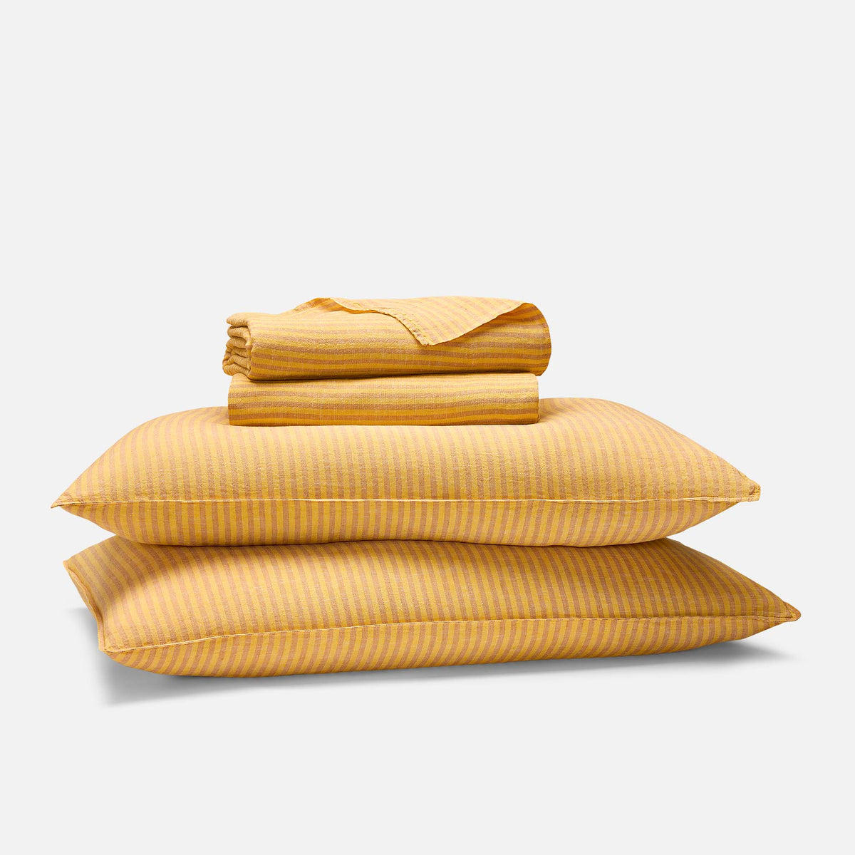 Washed European Linen Core Sheet Set L4