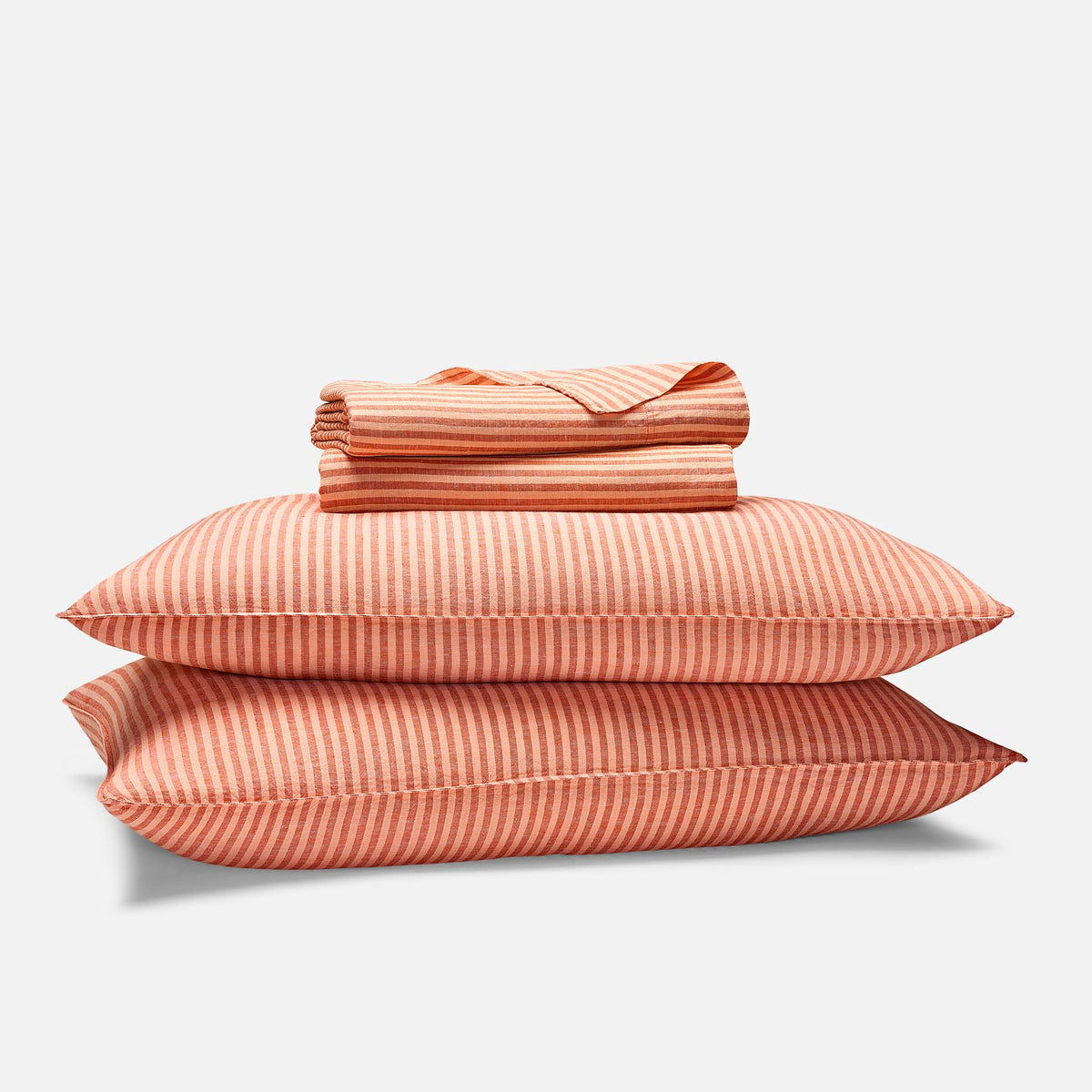 Washed European Linen Core Sheet Set L4