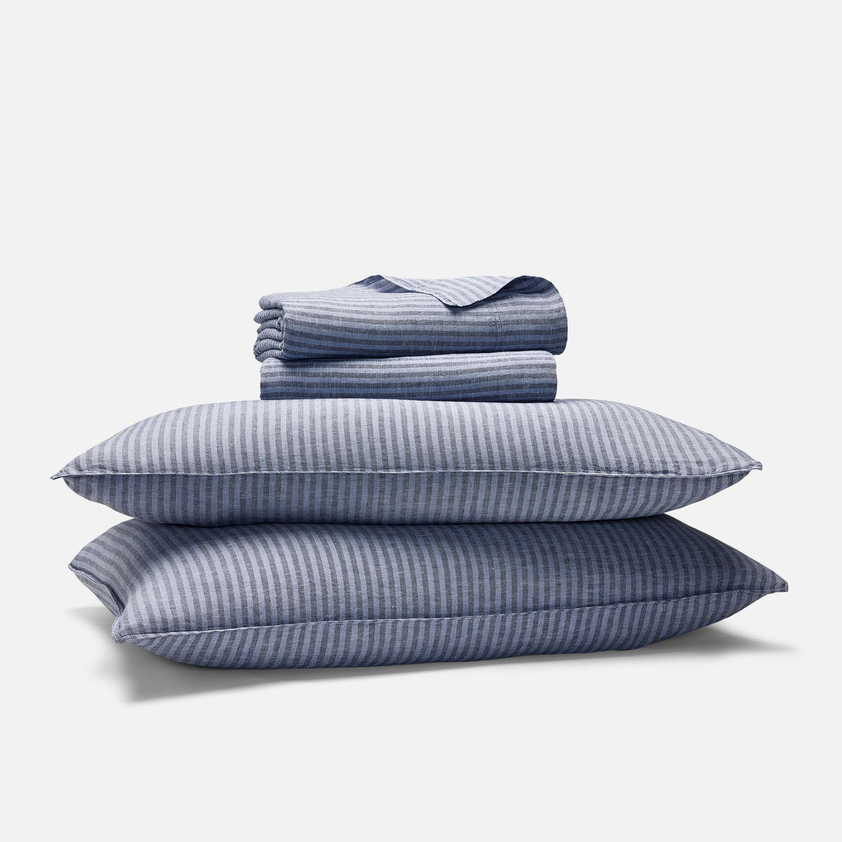 Washed European Linen Core Sheet Set L4