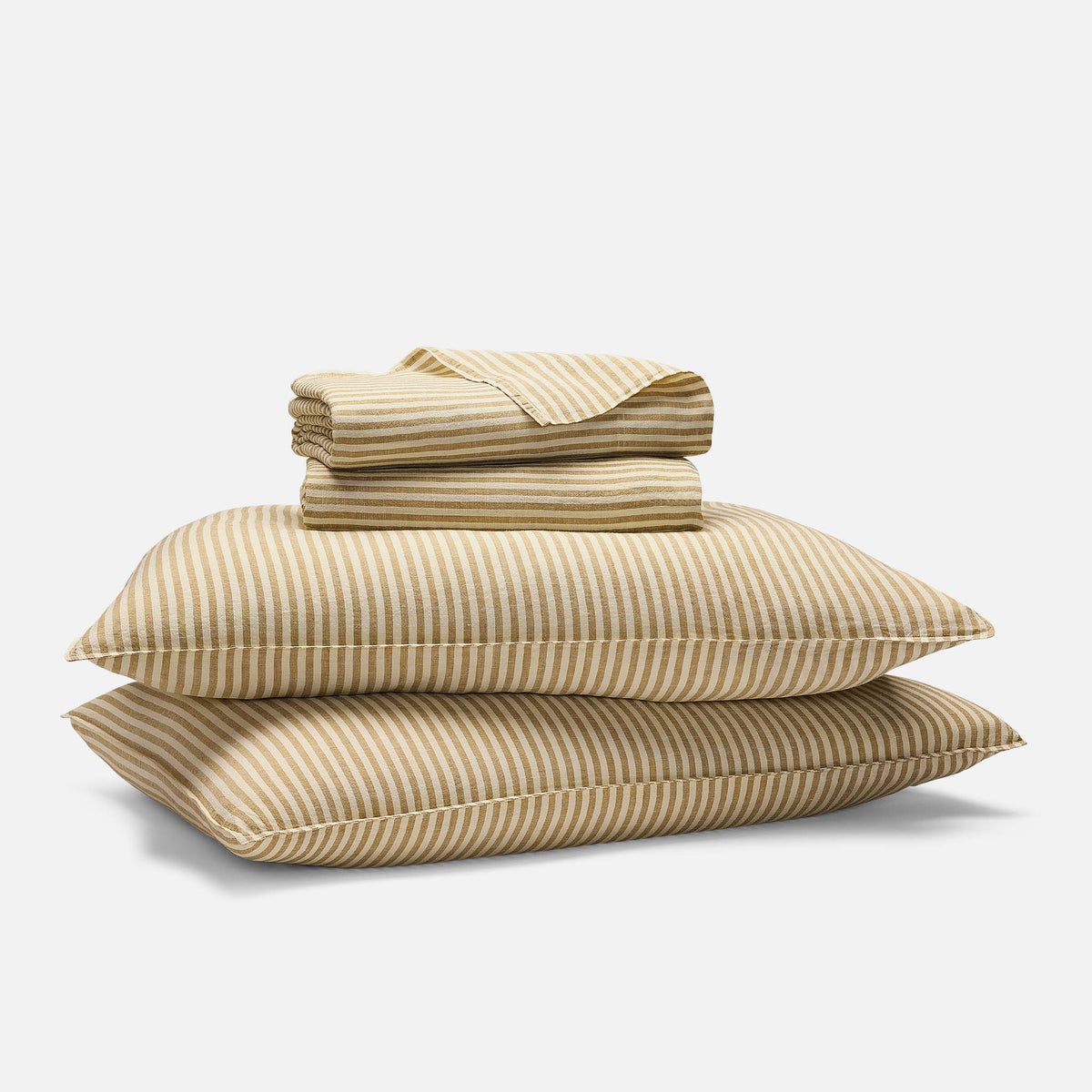 Washed European Linen Core Sheet Set L4