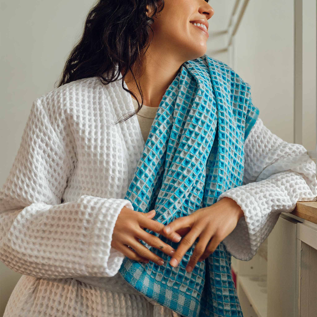 Dreamweave Waffle Bath Towels Set of 2 A4