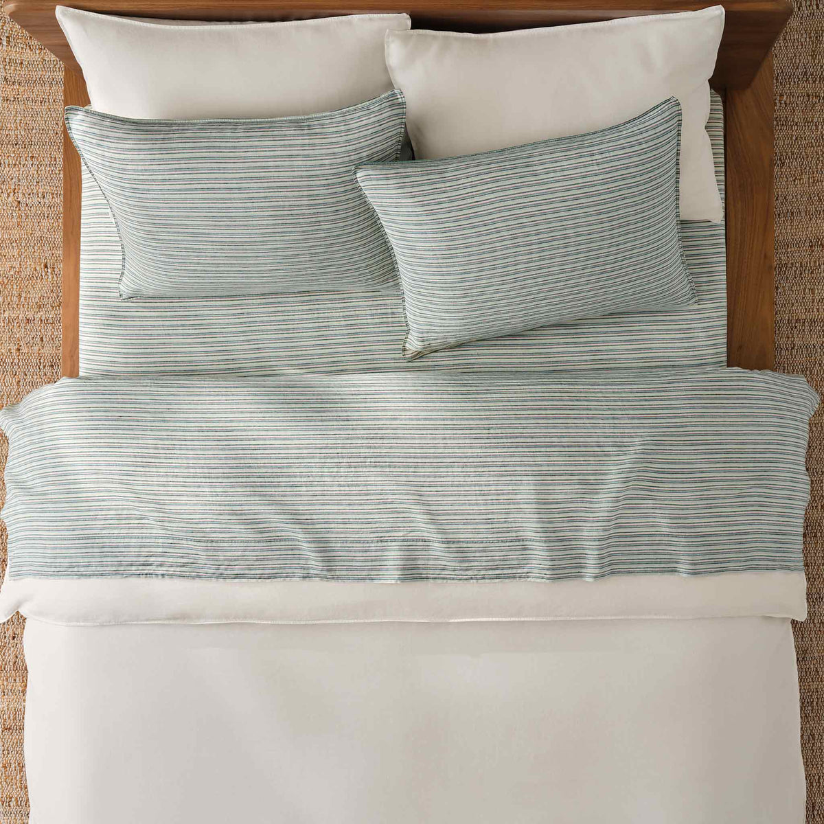 Washed European Linen Core Sheet Set L4