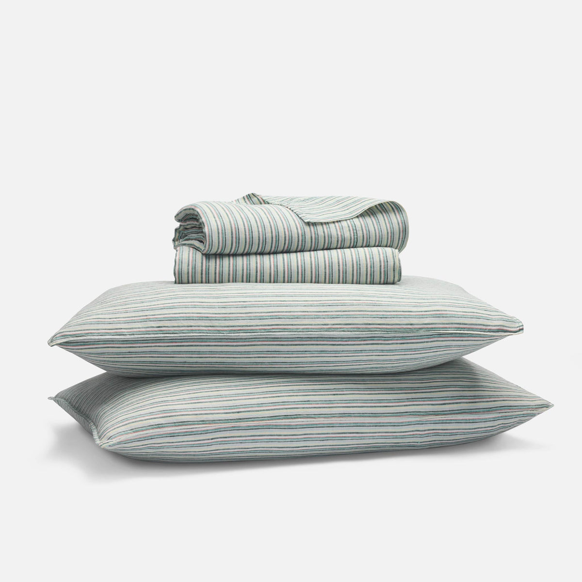 Washed European Linen Core Sheet Set L4