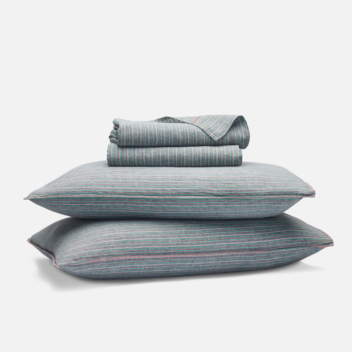 Washed European Linen Core Sheet Set L4