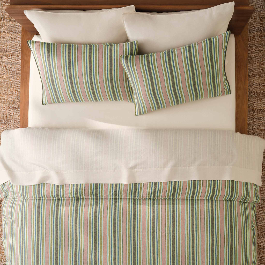 Washed European Linen Duvet Set F1