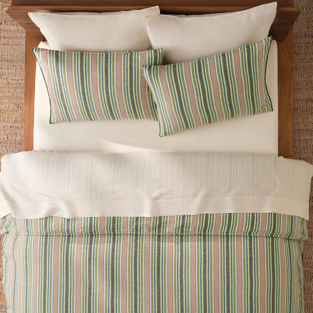 Washed European Linen Duvet Set F1