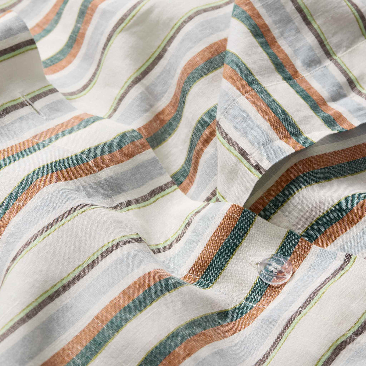 Washed European Linen Duvet Set F1