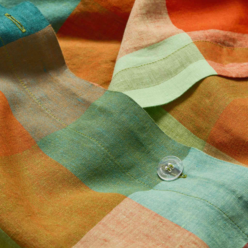 Washed European Linen Duvet Set F1