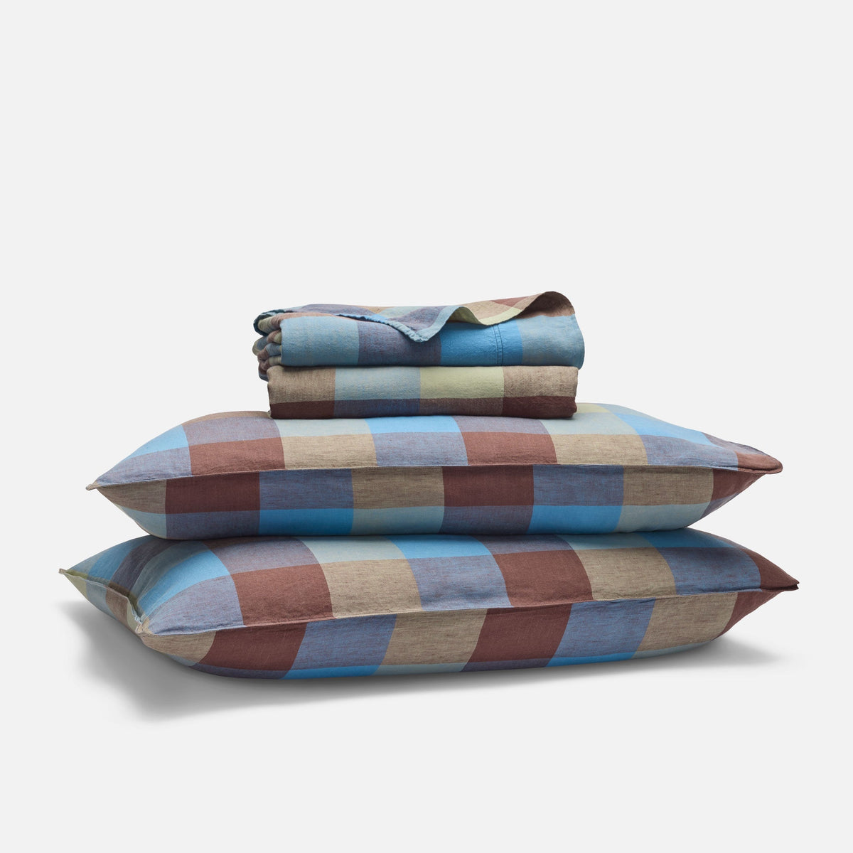 Washed European Linen Core Sheet Set L4