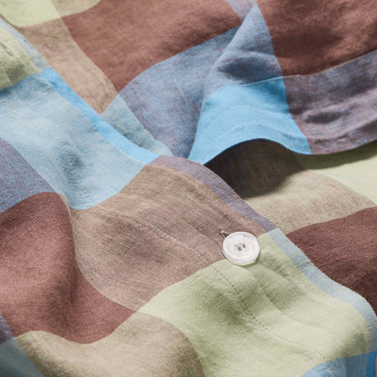 Washed European Linen Duvet Set F1