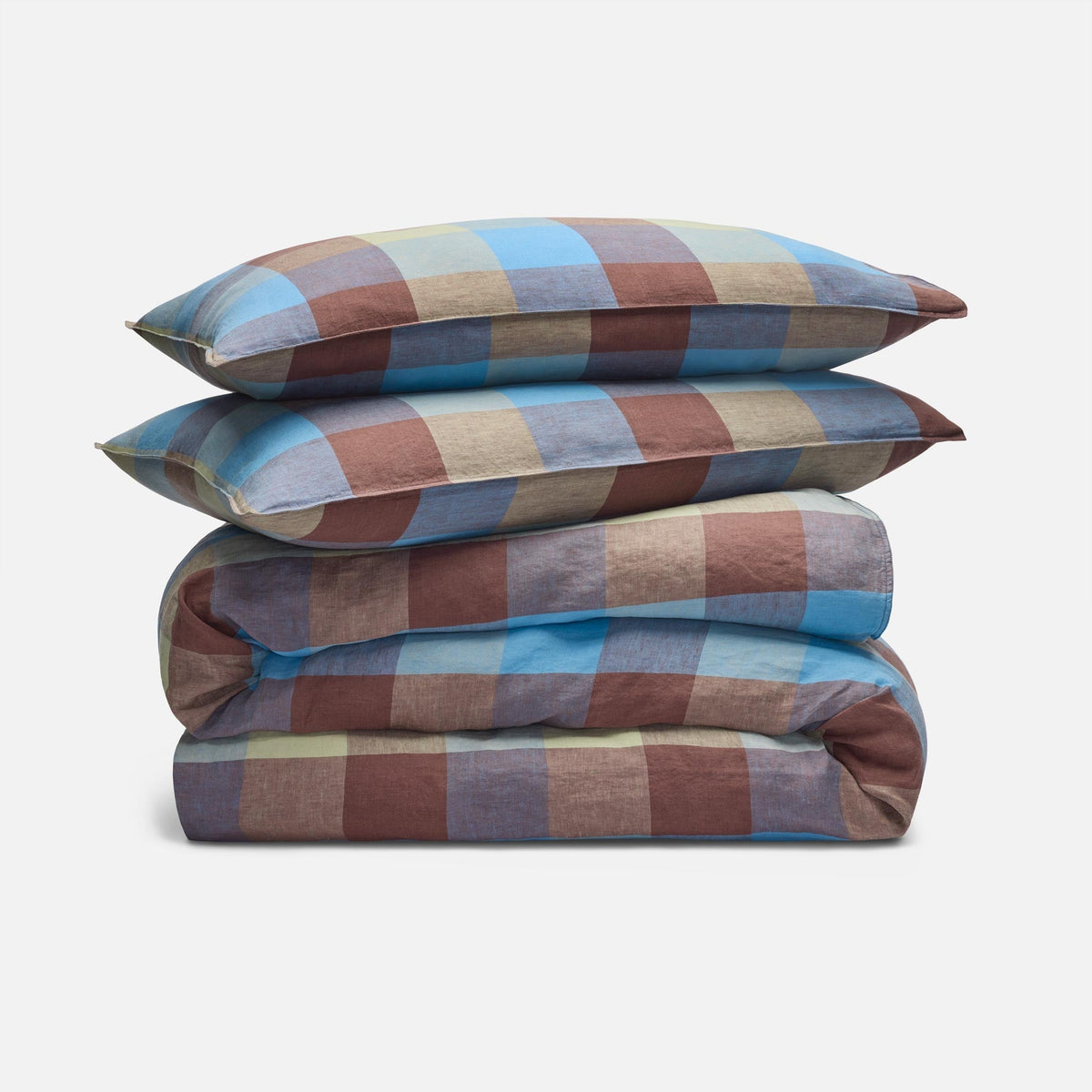 Washed European Linen Duvet Set F1