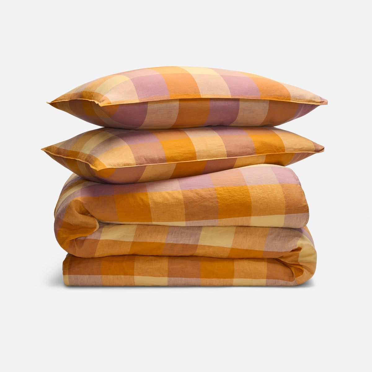 Washed European Linen Duvet Set F1