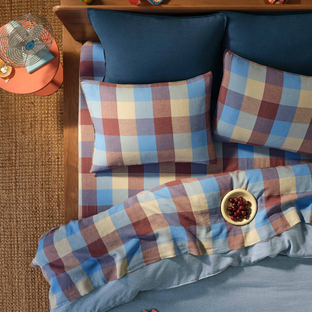 Washed European Linen Core Sheet Set L4