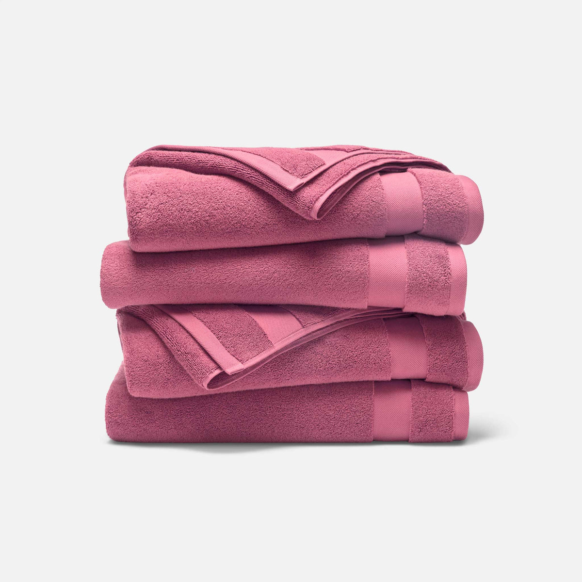 Super-Plush Set of 4 Bath Towel Bundle E6