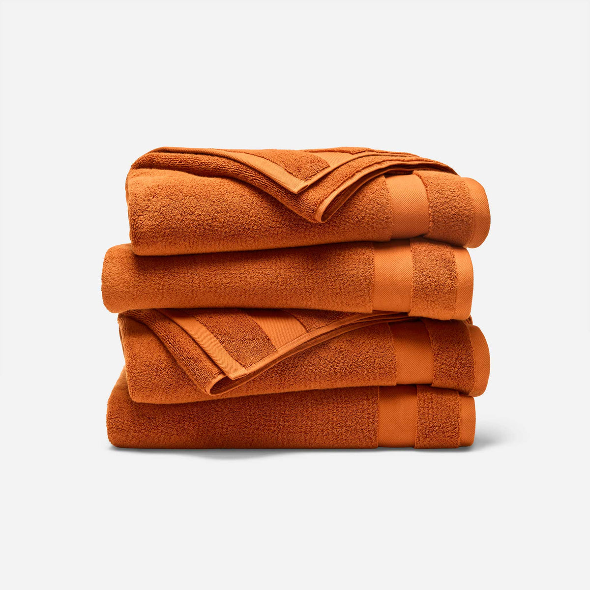 Super-Plush Set of 4 Bath Towel Bundle E6